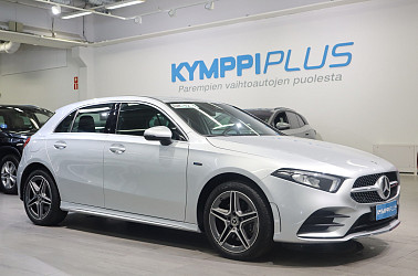 Mercedes-Benz A 250 e A Business AMG EQ Power - Urheiluistuimet / Puolinahka / LED / Peruutuskamera / Sähköinen esilämmitys