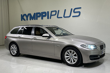 BMW 520 F11 Touring 520d TwinPower Turbo A xDrive Limited xDrive Edition - Taittuva vetokoukku / Ratinlämmitin / Neliveto / Sähköluukku / Suomi-auto