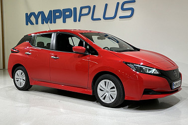 Nissan Leaf Visia MY21 40 kWh 3,6 kW charger FI - 1-Omisteinen / Suomi-auto / Vakionopeudensäädin / Lämpöpumppu / BT / Keyless-go / Kaistavahti / Liikennemerkkitunnistin