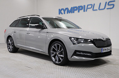 Skoda Superb Combi 1,4 TSI PHEV SportLine iV DSG Autom. - Acc / Koukku / Side assist / Matrix Led / Ratinlämmitin