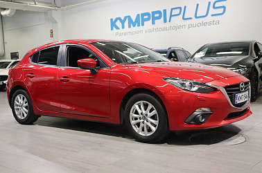 Mazda Mazda3 5HB 2,0 (120) SKYACTIV-G Premium Plus 6AT 5ov BP4 - Bi-Xenon / Pysäköintitutka / Vakionopeudensäädin / Multimediajärjestelmä /