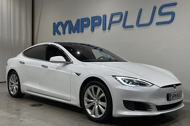 Tesla Model S 100 D - EAP / Ilma-alusta / Adapt. vak / CCS-lataus / Keyless / Navi / Lasikatto