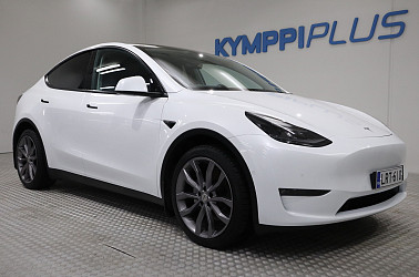 Tesla Model Y Long Range - 2x renkaat ja vanteet / Matrix LED / Lämpöpumppu / Adapt. vak