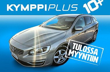 Volvo V60 D3 Business aut - Suomi-auto / PA-lisälämmitin / Tutkat taakse / Navigointi / BT VOC / Xenon-ajovalot