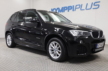 BMW X3 F25 xDrive20d A Business - * 2x M-Sport / Webasto / 360° Kamera / Nahat muistilla / HiFi / Koukku *