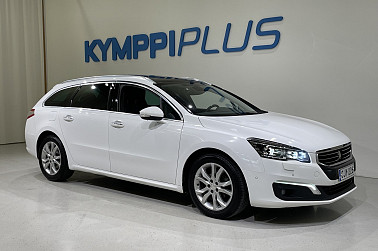 Peugeot 508 SW Allure e-HDi 115 ETG Automaatti - Suomi-auto / LED-ajovalot / Keyless-go / BT / Navigointi / Peruutuskamera / Panoraamalasikatto / Vakionopeudensäädin / Puolinahkaverhoilu / Jakohihna 204 tkm / 11 / 2022