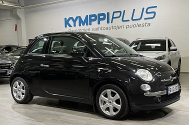 Fiat 500 1,2 69 Lounge - Lasikatto / Ilmastointi / Huoltokirja / Kahdet renkaat