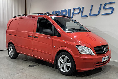 Mercedes-Benz Vito 116CDI -3,05/32K normaali A1 Aut. - Vakkari / Peruutuskamera / Paranneltu äänentoisto / Vetokoukku / Vanerointi / Pariovet / Marg. verollinen