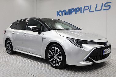 Toyota Corolla Touring Sports 2,0 Hybrid Style - * ACC / Navigointi / Keyless / Nahat / Black-paketti / Merkkiliikkeen kirja *