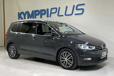 Volkswagen Touran Highline 2,0 TDI 110 kW (150 hv) DSG-automaatti - Kessy / 7P / ACC / Kamera / LED / Vetokoukku / Merkkihuollettu