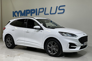 Ford Kuga 2,5 Ladattava hybridi (PHEV) 225hv CVT FWD ST-Line X 5-ovinen - Bang & Olufsen / Peruutuskamera / Bi-Led / Vakionopeudensäädin / Navi / Sähkötoiminen takaluukku / Nahka/Alcantara / Kaistavahti / Tutkat edessä ja takana