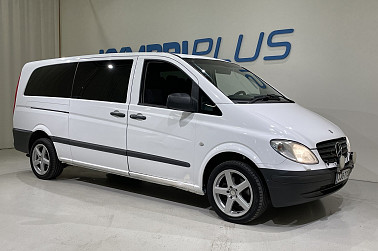 Mercedes-Benz Vito 111CDI -3,2/34K tila-autopohja pitkä A3 Aut. - Istuimet 9:lle / Ilmastointi / Vetokoukku / Kahdet renkaat