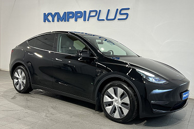 Tesla Model Y Long Range - Vähän ajettu! / Solid Black / ACC / Sentry / Lasikatto / Premium audio / Navi