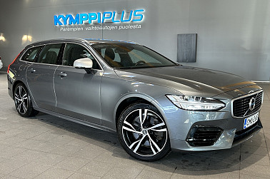 Volvo V90 T8 AWD R-Design aut - Webasto / Navigointi / Kamera / Keyless / Blis / Koukku / ACC