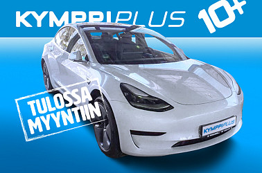 Tesla Model 3 Standard Range Plus - Vetokoukku / Bi-LED / Navigointi / Kamera