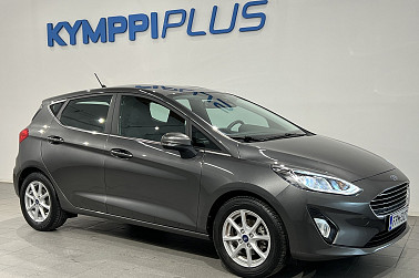 Ford Fiesta 1,0 EcoBoost Hybrid (mHEV) 125hv M6 Titanium 5-ovinen - Bluetooth / CarPlay / Lämpöpaketti / LED / Suomi-auto