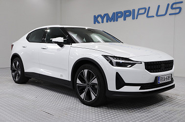 Polestar 2 Long Range Dual Motor, 300kW, 78kWh -  Plus paketti / Huoltosopimus / Lämpöpumppu / Keyless /