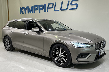 Volvo V60 D4 Business Inscription aut - 1-Omisteinen, Merkkihuollettu / Suomi-auto / PA-lisälämmitin / ACC / Keyless-go / 360-kamera / Nahkaverhoilu / Apple CarPlay / Android Auto / Digimittaristo