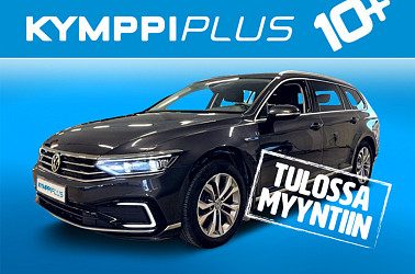 Volkswagen Passat Variant GTE Plug-In Hybrid 160 kW DSG-automaatti - Webasto / Koukku / Matrix-Led / Kamera / Adapt.Cruise