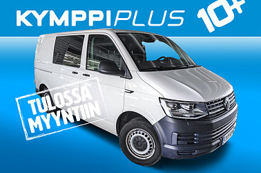 Volkswagen Transporter umpipakettiauto 2,0 TDI 110 kW - ALV-Vähennyskelpoinen / Webasto / Vetokoukku / Suomi-auto / Vakionopeudensäädin / Ilmastointi