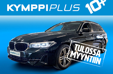 BMW 530 G31 Touring 530e xDrive - Lämmitetty M-sport ohjauspyörä / Hi-Fi / Alletaittuva koukku / Urheiluistuimet sähkösäädöin / Kamera