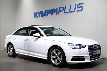 Audi A4 Sedan Business Sport Summer Edition 2,0 TFSI 140 kW S tronic - Koukku / Vakkari / LED / Webasto / Tutkat / Navi