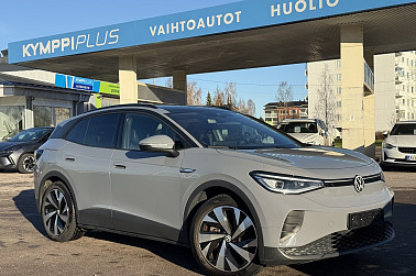 Volkswagen ID.4 Pro Performance Tech 150 kW, akku 77 kWh - * HUD / Led Matrix / 2x vanteet / Panorama / Muistipenkki / Keyless / Koukku *