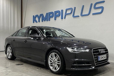 Audi A6 Sedan S line Business Sport 2,0 TDI 140 kW quattro S tronic - S-line / Webasto / Koukku / LED / P-kamera / Jakohihna vaihdettu