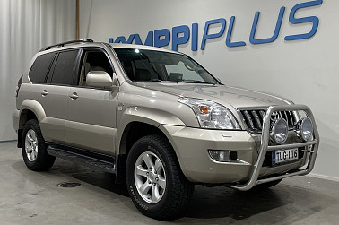 Toyota Land Cruiser 3,0 D-4D Luxury 8h aut. - Suomi-auto / 8-paikkainen / Nahkasisusta / Koukku