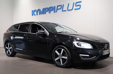 Volvo V60 T5 Bi-Fuel Summum aut - Webasto / Vakkari / Xenon / Vetokoukku / Navi / Nahat