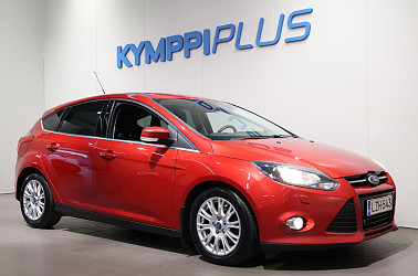 Ford Focus 1,6 TDCi 115 hv Start/Stop Titanium M6 5-ovinen - Webasto / lohkolämmitin ja sisäpistoke / Vakkari / Bluetooth / Juuri Huollettu