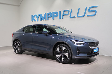 Polestar 2 Long Range Dual Motor, 300kW, 78kWh - Tehdastakuu / Plus-paketti / Pilot-lite / ALV-väh kelp / Peruutuskamera 360