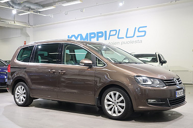 Volkswagen Sharan Highline 2,0 TDI 125 kW (170 hv) BlueMotion Technology DSG-automaatti - 7-P / Koukku / Webasto / Navi / Xenon