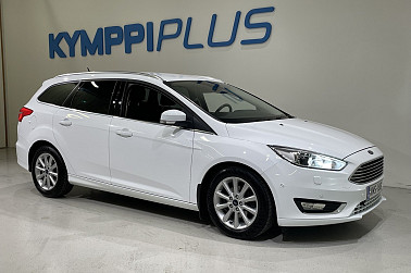 Ford Focus 1,0 EcoBoost 125 hv Start/Stop A6 Titanium Wagon - Juuri huollettu / Vakionopeudensäädin / Bi-Xenon / Peruutuskamera / BT