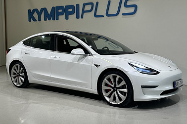 Tesla Model 3 Performance Dual Motor AWD - ACC / Lasikatto / Bi-LED / Kamera