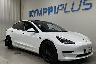 Tesla Model 3 Standard Range Plus - ACC / Kamera / Lämpöpumppu / Lasikatto / 2xrenkaat / Navi