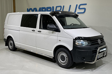 Volkswagen Transporter umpipakettiauto pitkä 2,0 TDI 84 kW BlueMotionTechnology - Marginaaliverollinen / Webasto / Suomi-auto / Vetokoukku / Vakionopeudensäädin / BT / 2 x Renkaat vanteineen