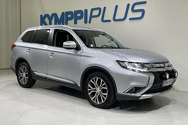 Mitsubishi Outlander 2,2 DI-D Intense AT 4WD 5P - Suomi-auto /  Peruutuskamera / Vetokoukku / Vakionopeudensäädin / Lohkolämmitin + Sisäpuhallin / Automaatti-ilmastointi / LED-ajovalot