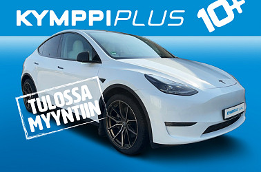 Tesla Model Y Long Range - * Lämpöpumppu / ACC / Panorama / Takuu *