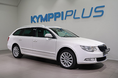 Skoda Superb Combi 2,0 TDI 140 4x4 Elegance Business DSG Autom. - Xenon / Webasto / Tutkat / Koukku / Sähköinen takaluukku