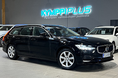 Volvo V90 D3 Momentum aut - Suomi-auto / Webasto / Nahkaverhoilu / LED / Adapt.vakkari