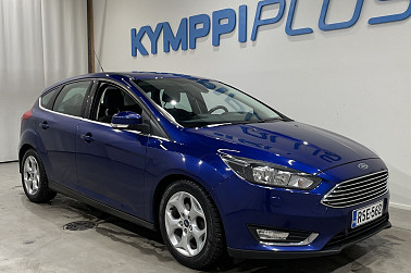 Ford Focus 1,5 TDCi 120 hv Start/stop PowerShift A6 Titanium 5-ovinen - Webasto / Lämpölasi / Suomi-auto / Vakkari