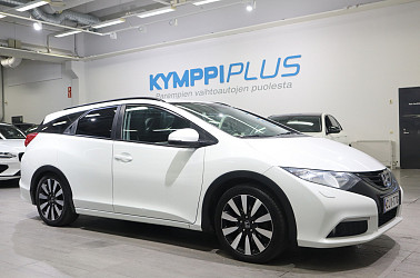 Honda Civic Tourer Diesel 1,6 Sport - Vetokoukku / Peruutuskamera / Vakionopeudensäädin / Automaatti Ilmastointi / Kahdet renkaat