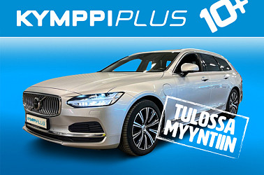 Volvo V90 T6 TwE AWD Momentum Advanced aut - Nahkaverhoilu / Ledit / Kessy / Acc / Vetokoukku / Webasto / P. kamera / P.tutkat / Navi